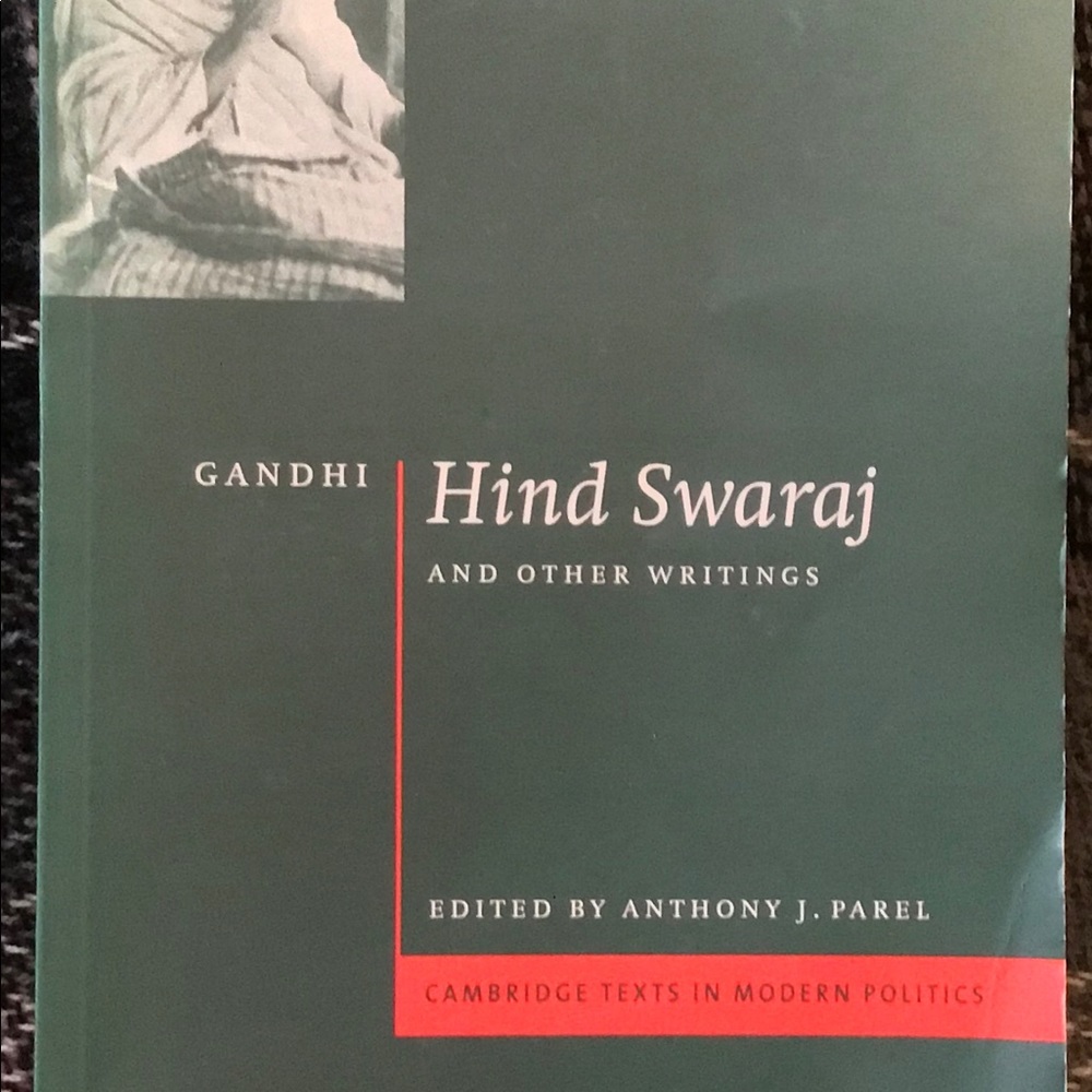 Gandhi-Hind Swaraj and other writings vintage book